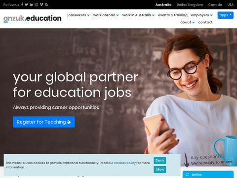 anzuk Teaching Jobs Melbourne