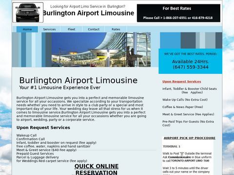 Burlington Airport Limousine