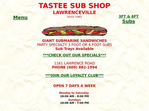 Tastee Sub Shop Lawrenceville, LLC
