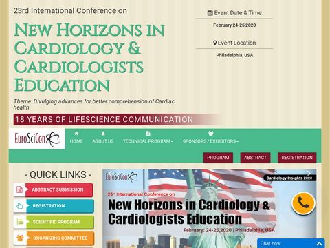 Cardiology Conferences | Cardiology 2019 | Cardiologists Meet | Heart Congress | Europe | USA | Middle East | Asia | 2019