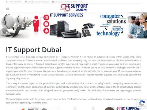 IT Support Dubai
