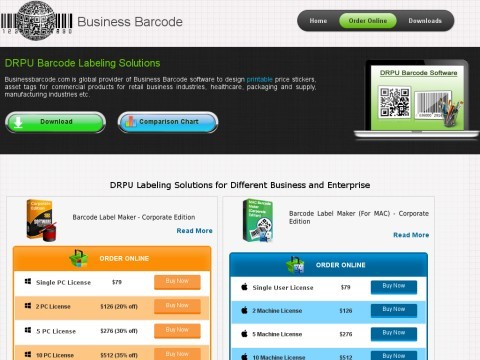 Business barcode for Mac