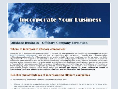 Offshore Businesses