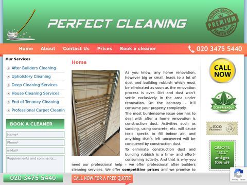 Perfect Cleaning Services London