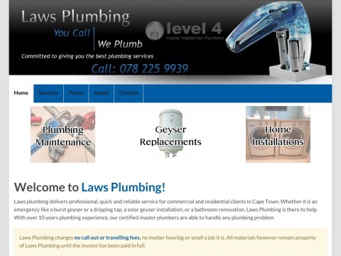 Laws Plumbing | Plumber Cape Town | Emergency Plumber