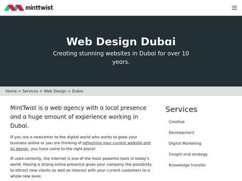 Web Design Dubai