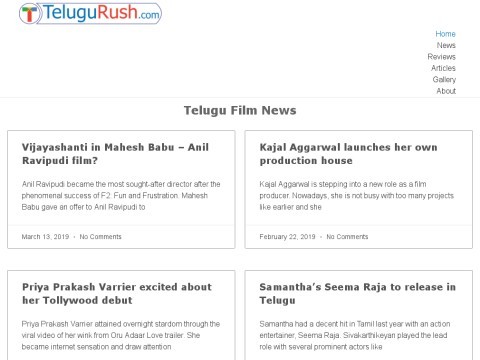 Telugu Movie Analysis