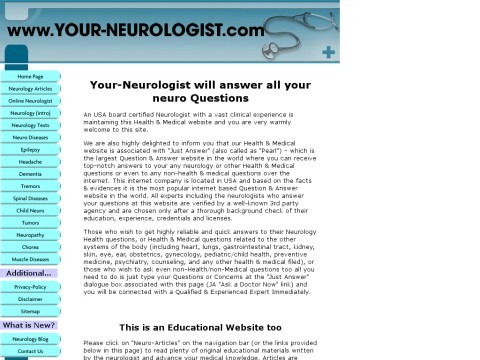 Your Online Neurologist (Online Neurology Clinic)
