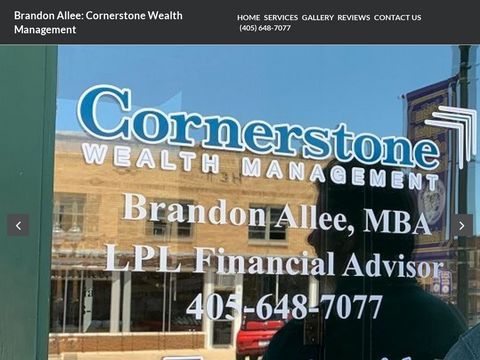 Brandon Allee: Cornerstone Wealth Management