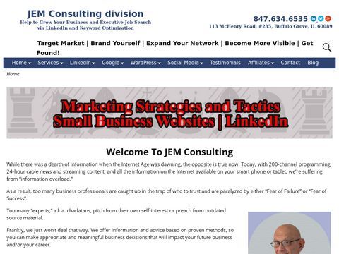 DIY E-Marketing Consulting for Small Web Business|DIYwebJEM