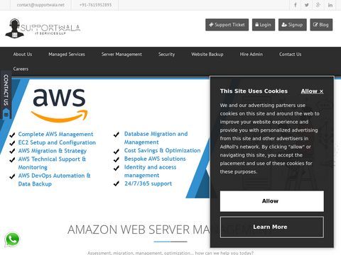 Amazon Hosting Services