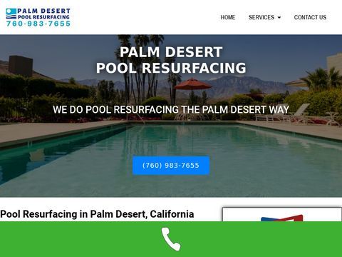 Palm Desert Pool Resurfacing