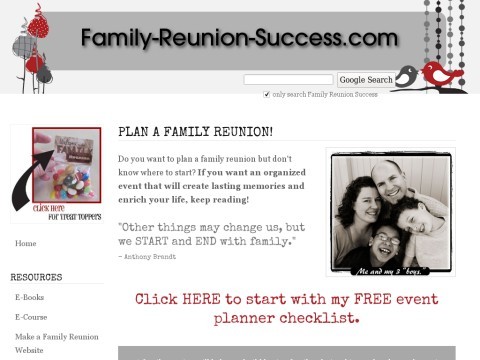 Family Reunion Activities, Ideas, Tips and Resources