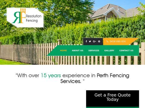 fencing contractors in Perth 