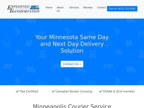 Expedited Transportation MSP