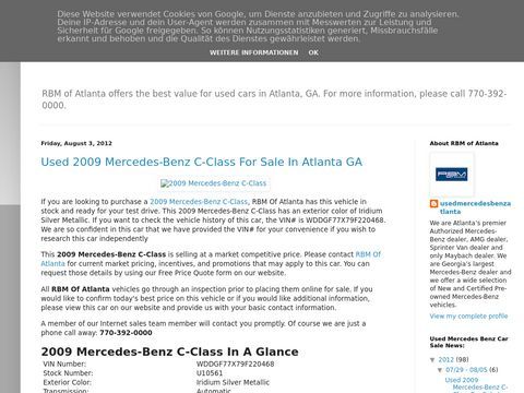 Used Mercedes Benz Atlanta