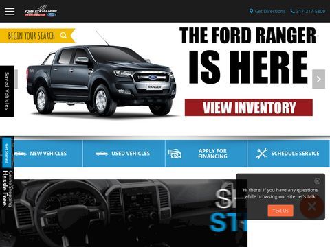 ford dealers indianapolis area