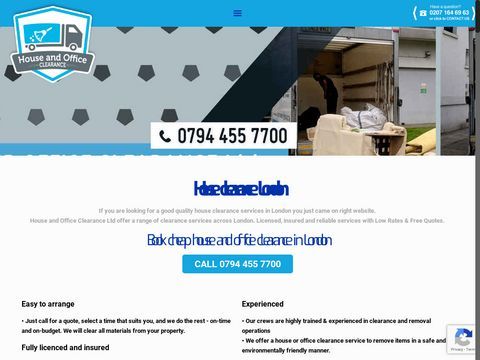 House and Office Clearance Ltd London