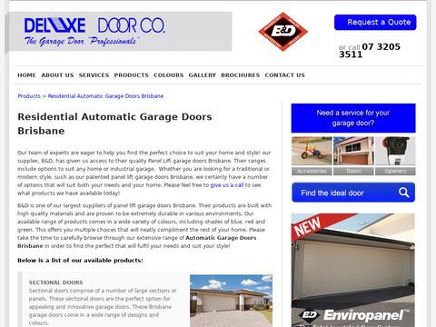 Panel Lift Garage Doors Brisbane