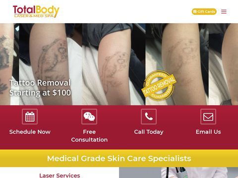 Anti-Aging, Laser Hair & Tattoo Removal Services