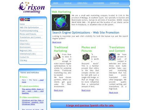 Erixon Consulting - Web marketing