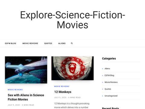 Explore Science Fiction Movies