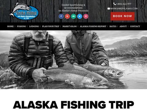 Mark Glassmaker Fishing - Alaska