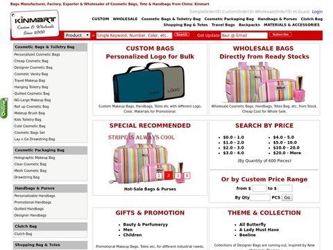 Custom & Wholesale Bag by China Manufacturer & Exporter: Kinmart