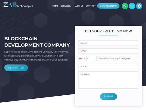 Blockchain Development Company: Zab Technologies