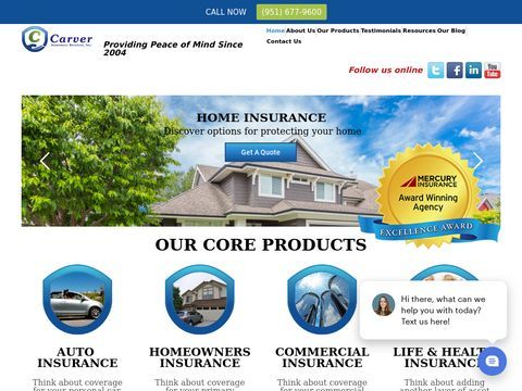 Carver Insurance Services, Inc - Temecula