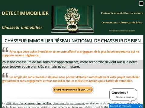 Property finder and real hunter in France Detectimmobilier®