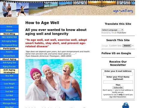Age Well - Stay Younger Longer