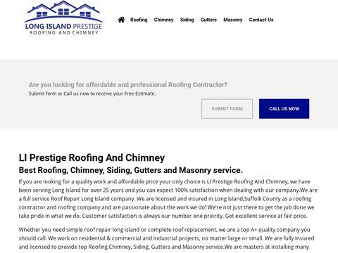 LI Prestige Roofing And Chimney