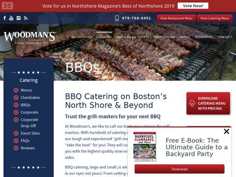 Bbq catering Massachusetts