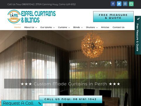 Eiffel Curtains and Blinds