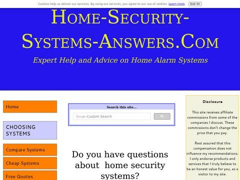 Home Security Systems Answers