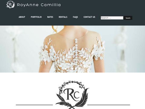 Bridal and Debut gown fashion designer - RoyAnne Camillia