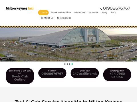 247TaxiLine - Milton Keynes Taxi Service