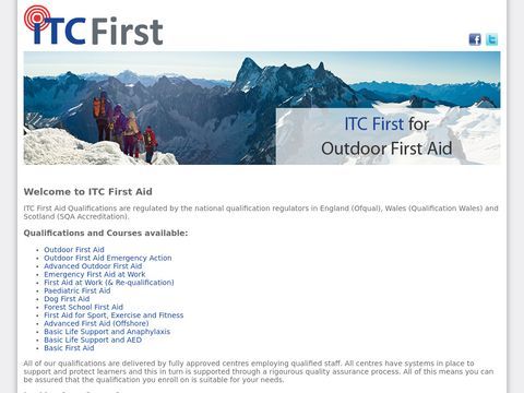 welcome to ITC first aid
