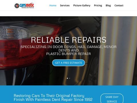 Carsmetic Paintless Dent Repair Door Ding Removal