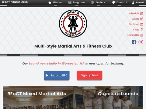 React Fitness Club