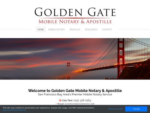 Golden Gate Mobile Notary & Apostille