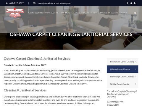 Canadian Carpet Cleaning & Janitorial Services