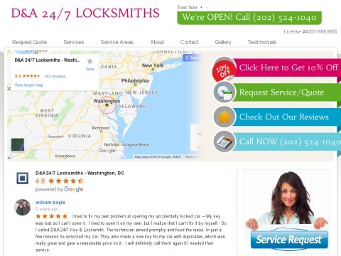 D&A 24/7 Locksmiths