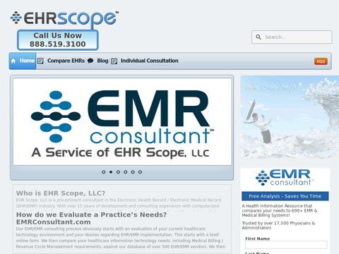 EMR - Electronic Medical Record Software Research | EHRScope.com