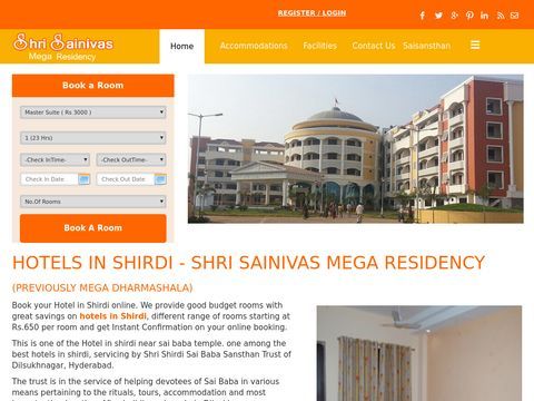 Hotels in Shirdi| Shirdi Sai Sansthan | Shirdi Accommodation