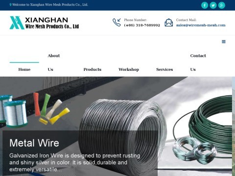 manufacturer of wire and wire mesh