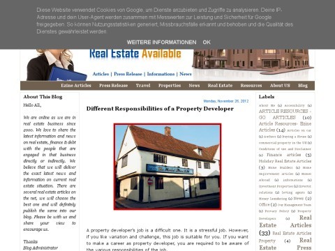 Real Estate Blog | Real Estate Article Information