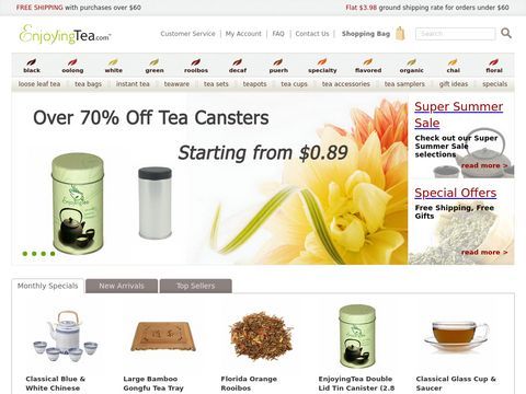 Buy Tea Online at Enjoying Tea