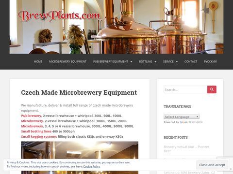 Microbrewery Equipment - BrewPlants.com